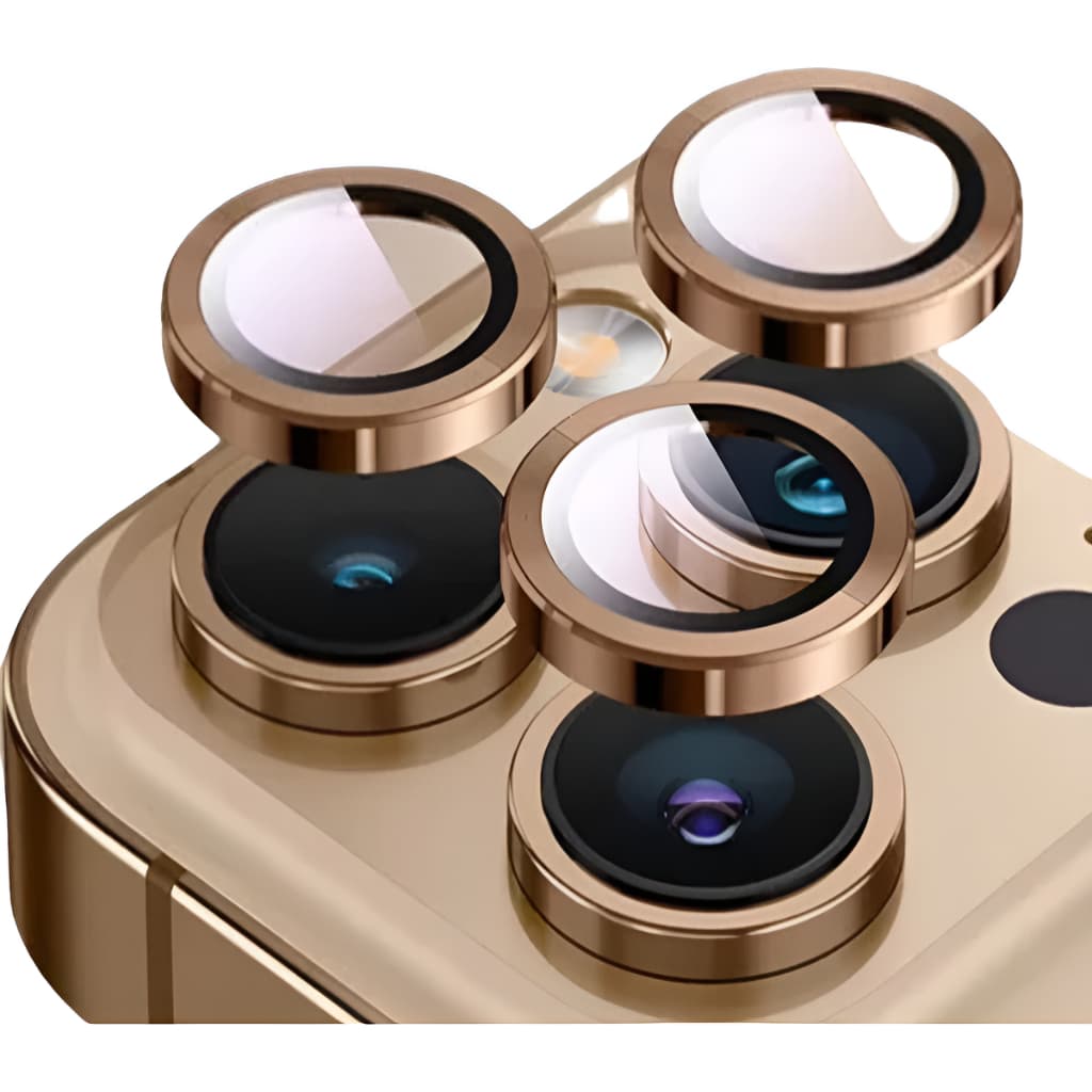 Kit 3 películas protetoras para lente de câmera de Iphone 16 pro e 16 pro max proteção celular