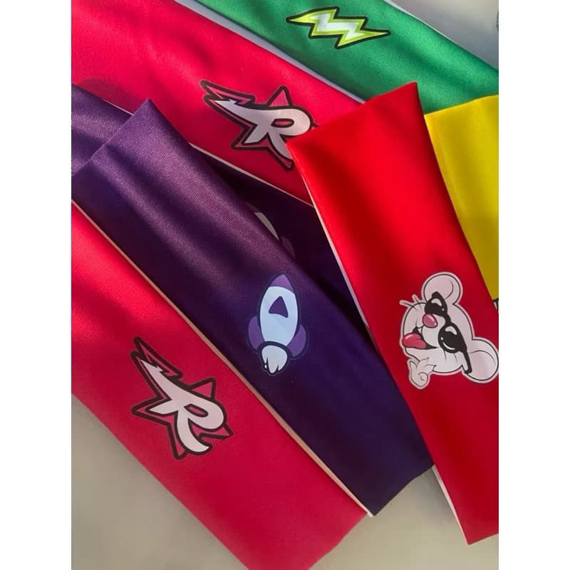 Faixa Testeira Dos Rosas - Elementos Novos - Tecido Leve e Confortável - Respirável Estampa Qualidade -Faixa Para Cabelo