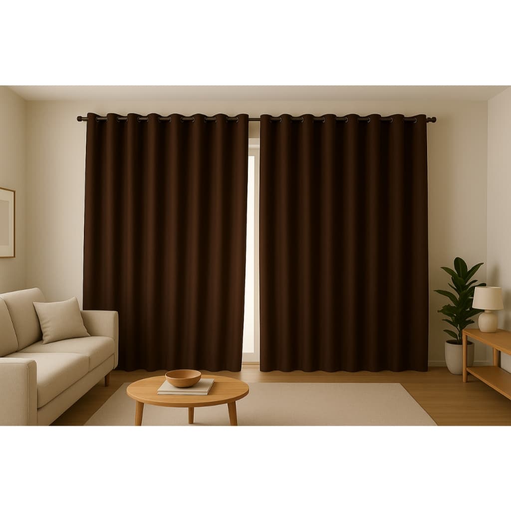 Cortina PREMIUM 5,00 x 2,50 - Ideal para Decoração, Quarto, Sala, Escritório, Parede Inteira