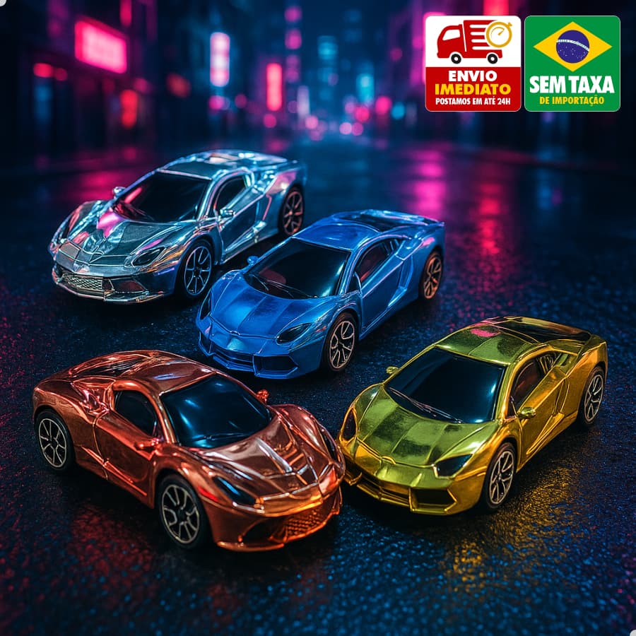 Carrinho de Polícia Controle Remoto 1:24 3 Funções Diversas Cores Brinquedo Infantil