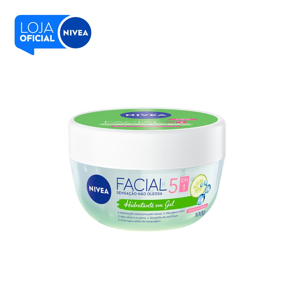 NIVEA Hidratante Facial em Gel 100g BBB 26