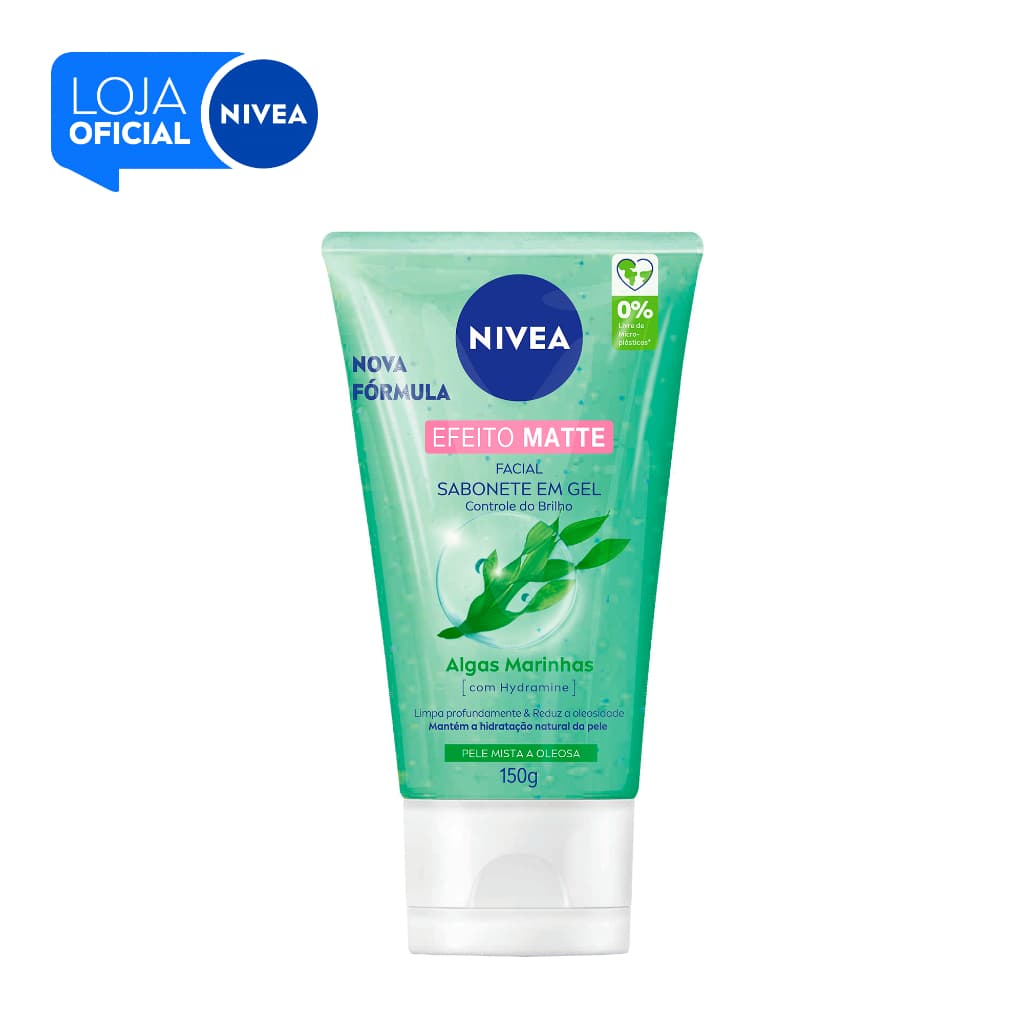 NIVEA Sabonete Facial em Gel Purificante Efeito Matte 150g BBB 26
