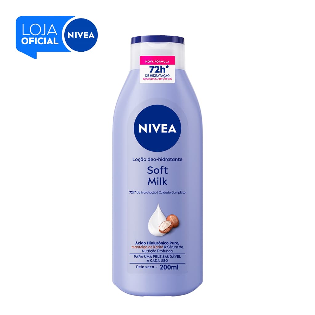 NIVEA Hidratante Desodorante Soft Milk 200ml BBB 26