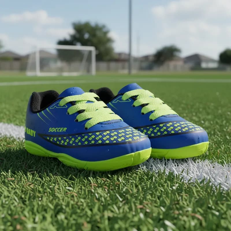 Chuteira Bebê Confortável Dino Baby Primeiros Passos Soccer