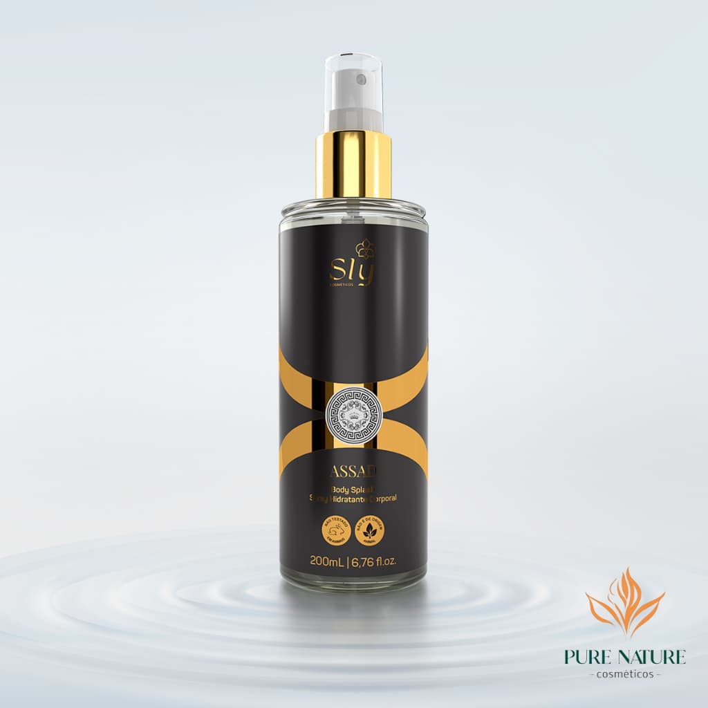 Body Splash Colônia Feminino Inspiração Perfumes Árabes 200ml Fixação Alta Versátil Pós-banho