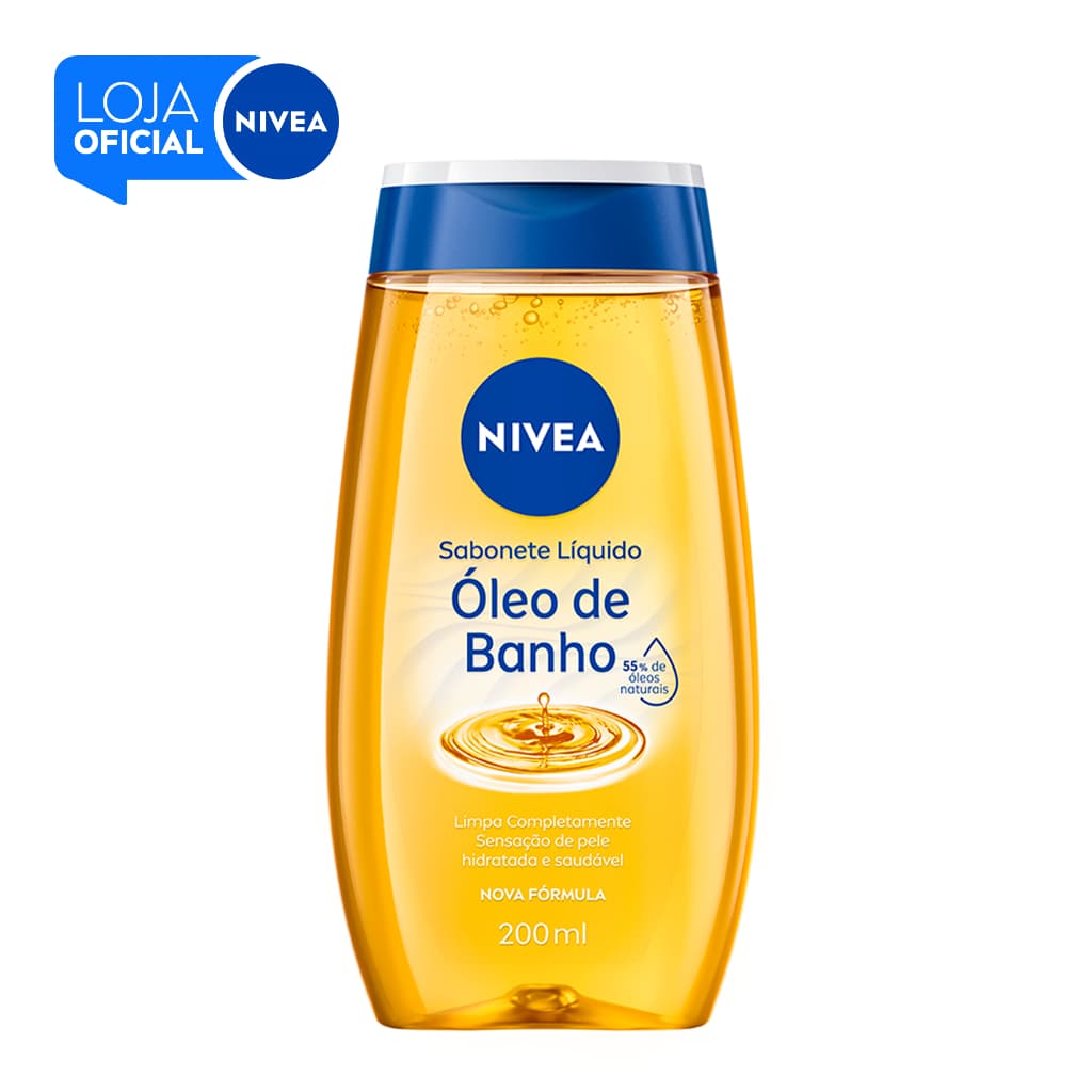 NIVEA Sabonete Líquido Óleo de Banho - 200 ml