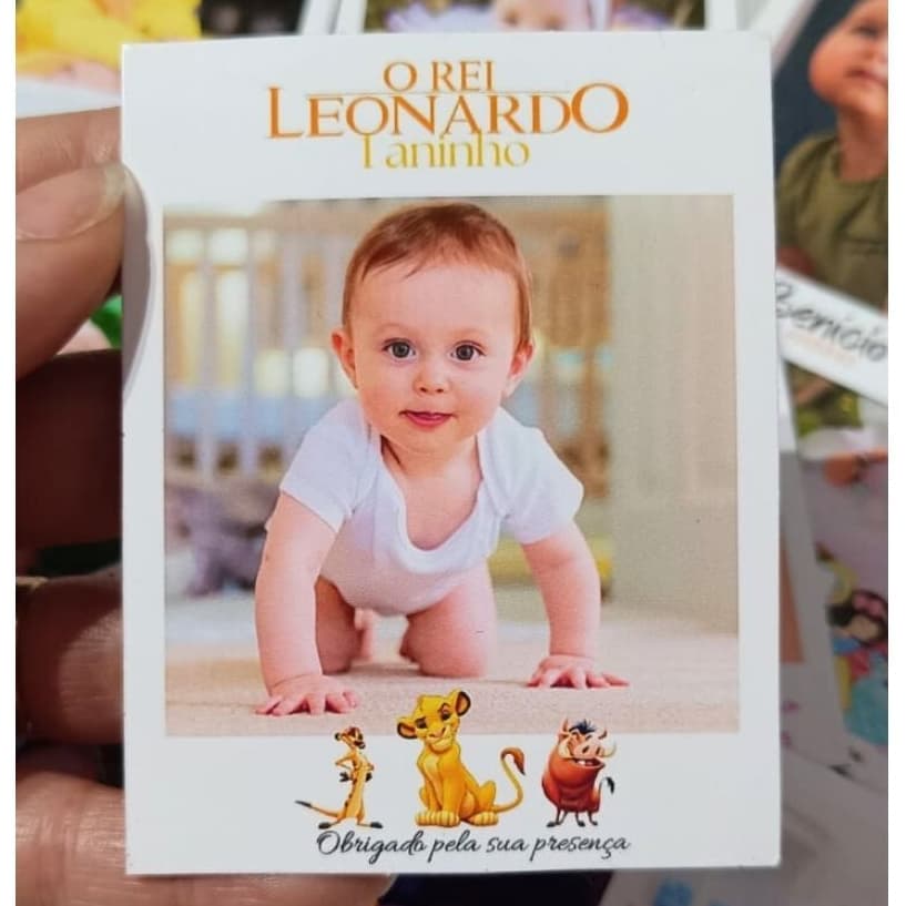 Foto Imã de  Geladeira - Lembrancinha- Batizado- Formatura-Personalizado-Tamanho 7x9cm