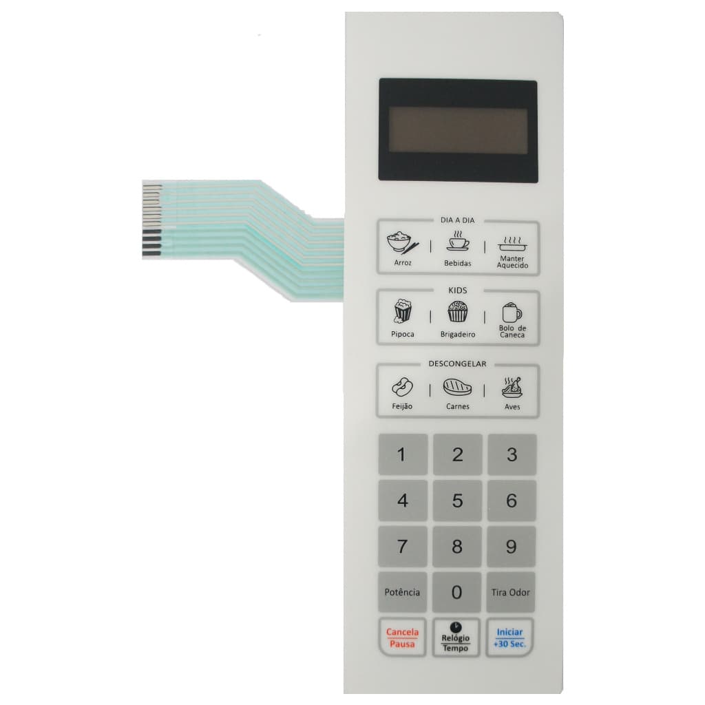 Membrana Compativel Microondas Mondial Mo-01-21  Branca