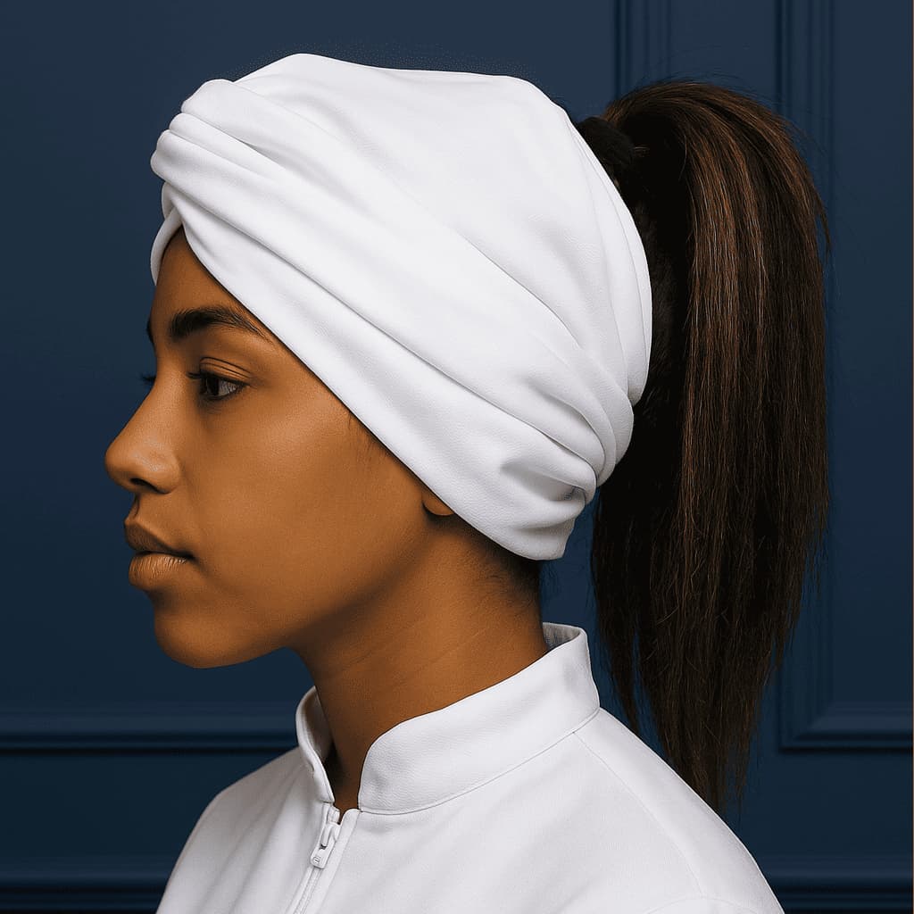 Turbante 2 em 1 / Faixa para Cabelo