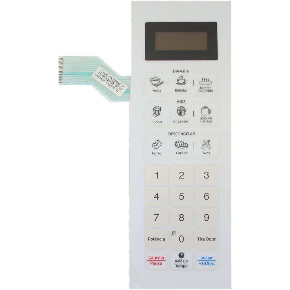 Membrana Compativel Microondas Mondial Mo-02-34  Branca