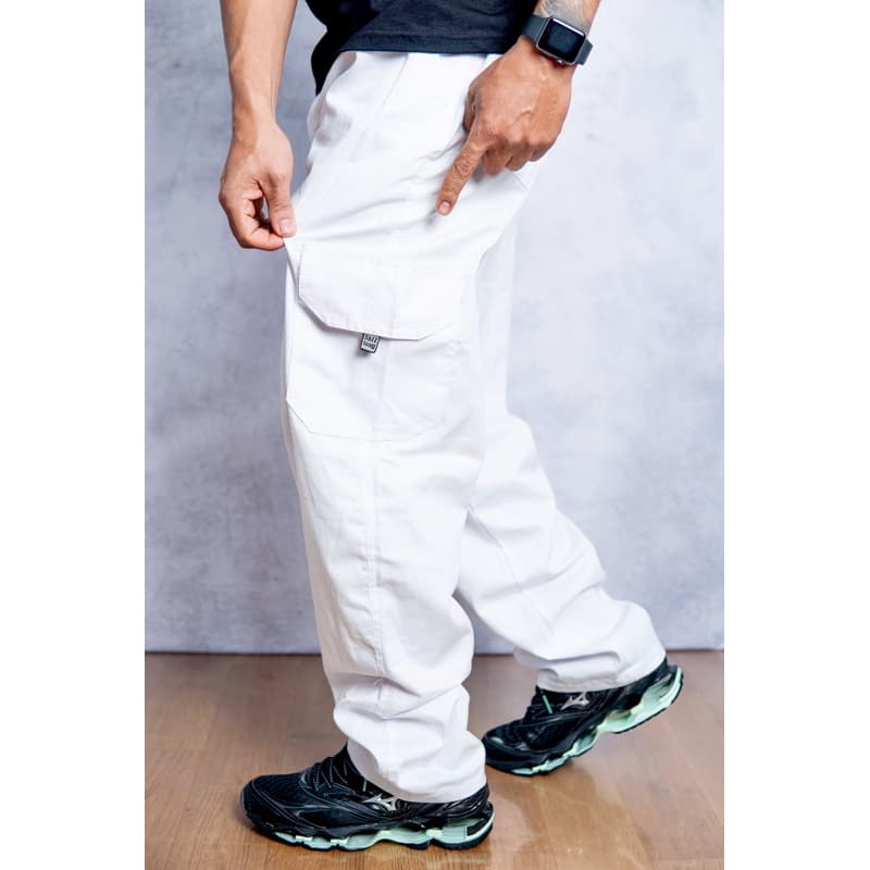 Calça Cargo Jeans Sarja Dazz Ling Tamanhos Grandes XXL Plus Size