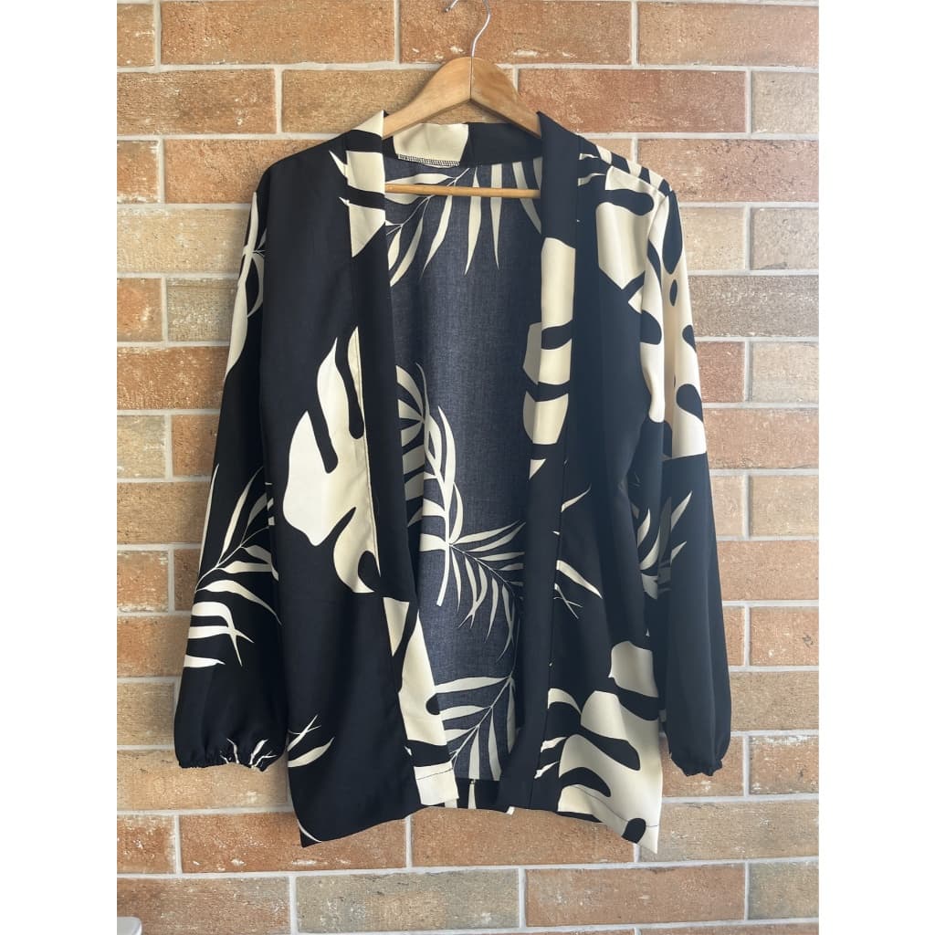 Blusa quimono feminina kimono de cardigan duna Saída De Praia Xadrez