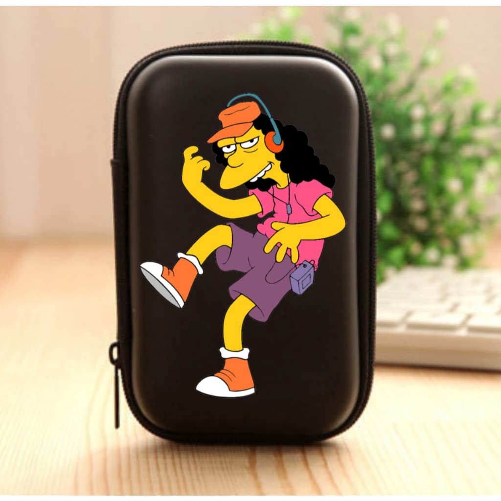 Estojo Case  Personalizado Otto Mann Simpsons Presente para Acessórios, Fones, Cabos, Batom ETJ 016