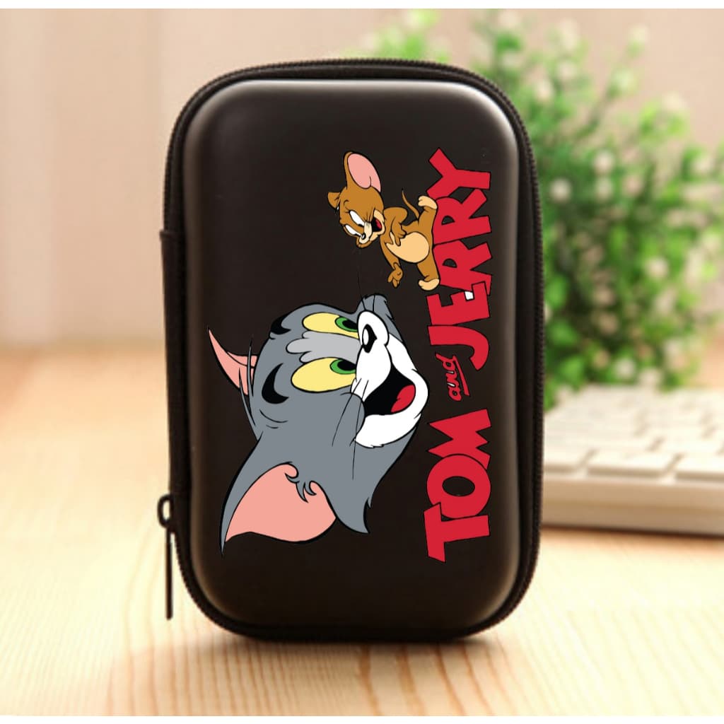 Estojo Case Personalizado Tom e Jerry Presente para Acessórios, Fones, Cabos, Batom  ETJ 019