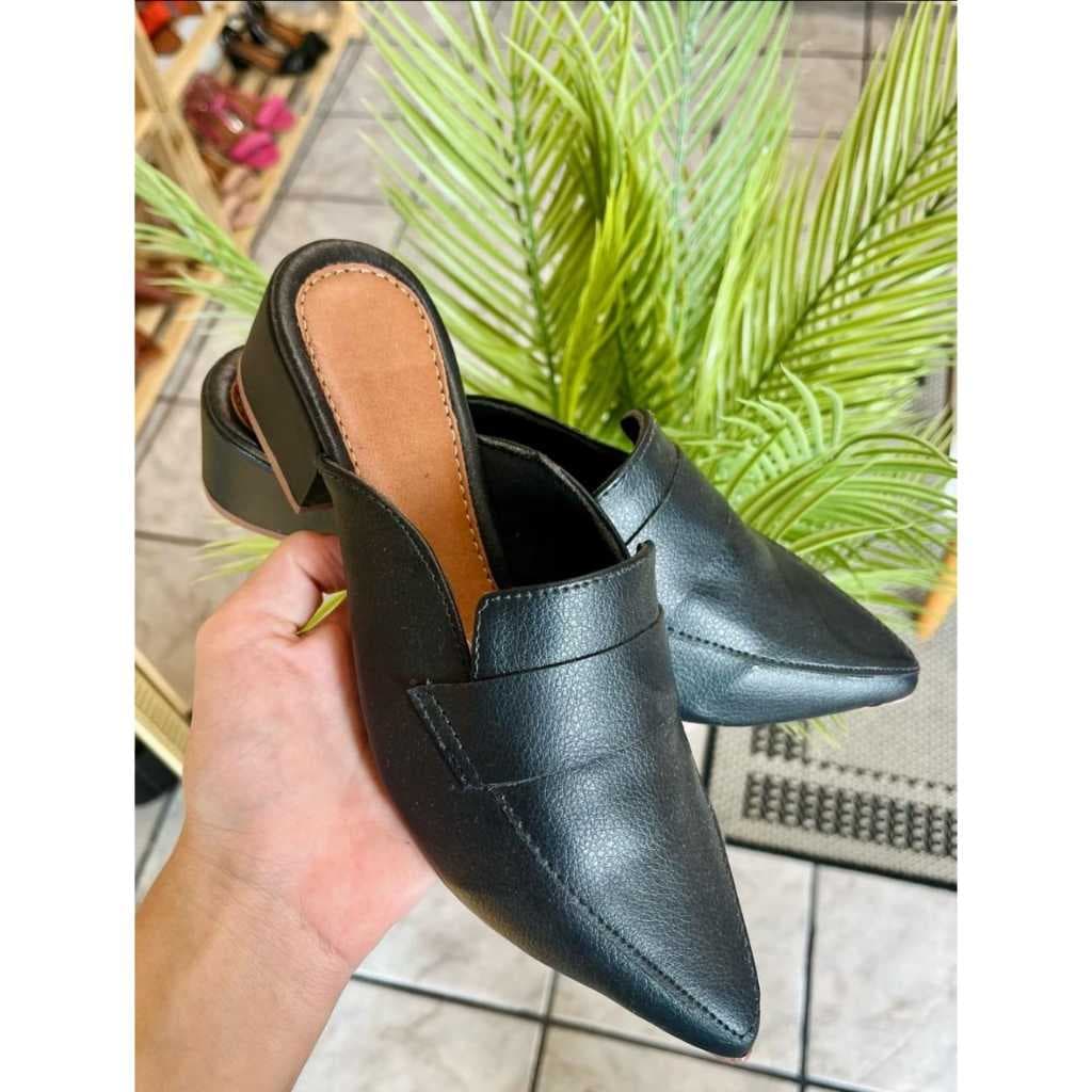 Mule Feminino em Couro Legítimo – Conforto e Estilo para o Dia a Dia