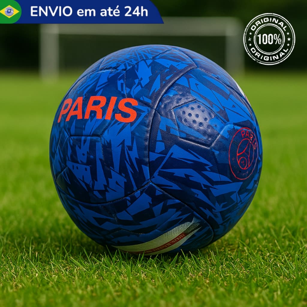 Bola Futebol Infantil Time PSG Paris Saint Germain Criança Jovem Resistente - Produto Oficial Pro