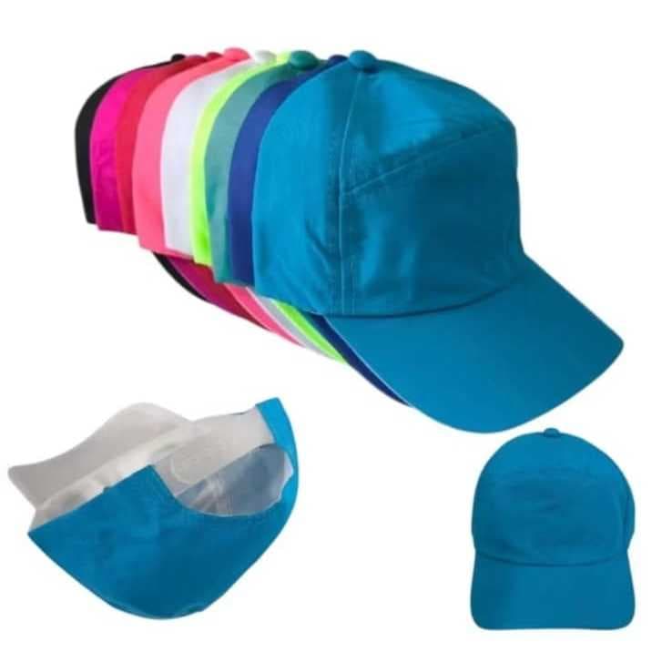 Kit Boné Infantil 10 Peças Boné Liso Tactel Bordar Personalizar Tactel Infantil Bebe Chapéu Bumbeta Sublimar