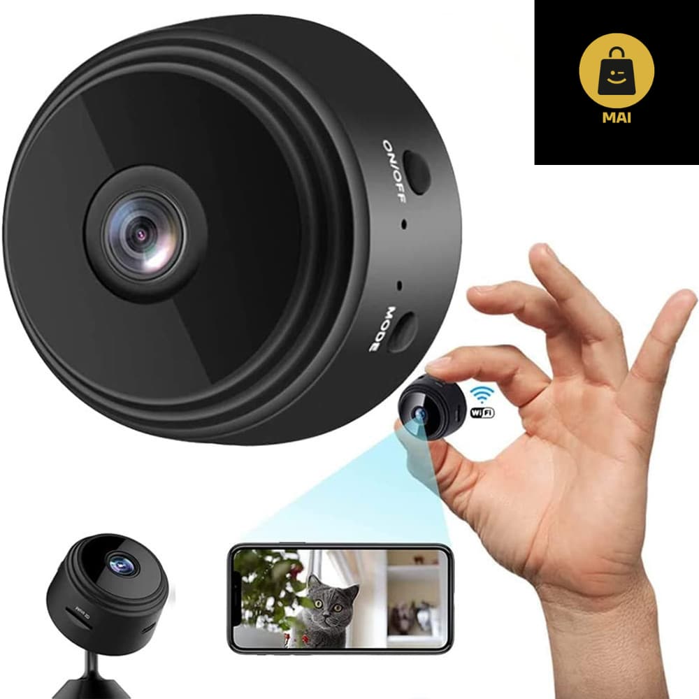 A9 HD Mini com visão noturna Wifi Câmera 1080P Sem Fio Vigilância