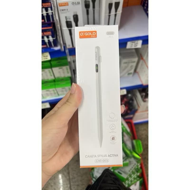 Caneta touch para celular e tablet  Ponta Fina Desenho modelo universal-Agolg-CNT-OO3