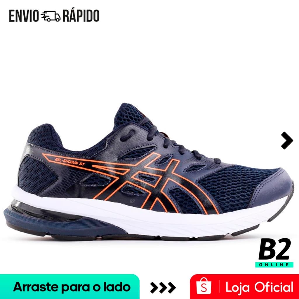Tênis Asics Shogun ST Masculino Original Com Nota Fiscal e Garantia