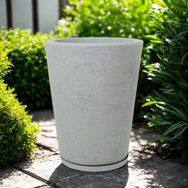 Vasos Para Plantas Coluna Escovado n•1 Jardins/ Terraços/ 28x23x15