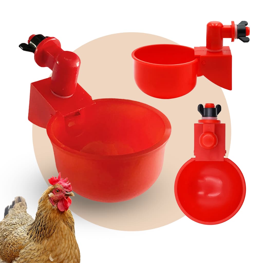 Bebedouros Automáticos Aves Galinhas Codornas Kit 20 / 10 / 5 / 3