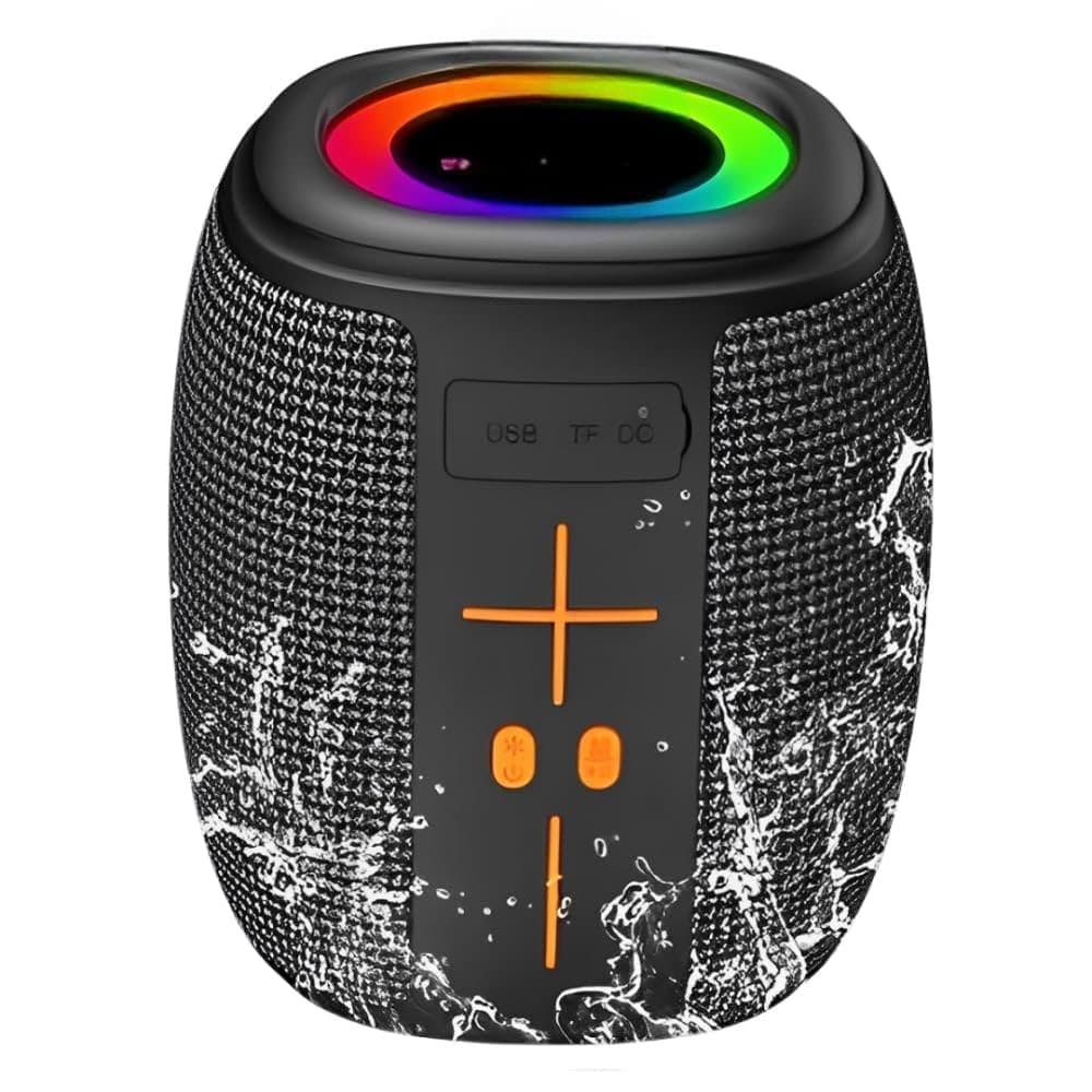 Caixa de Som Portátil Bluetooth 50W - KAPBOM KA-8596 com Luz RGB e TWS  potente som alto e limpo presente de natal promo