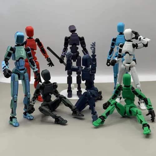 Dummy 13 Kit Montagem Boneco Articulado Com Brinde Acessorios 4 Pares Maos e Kit Armas