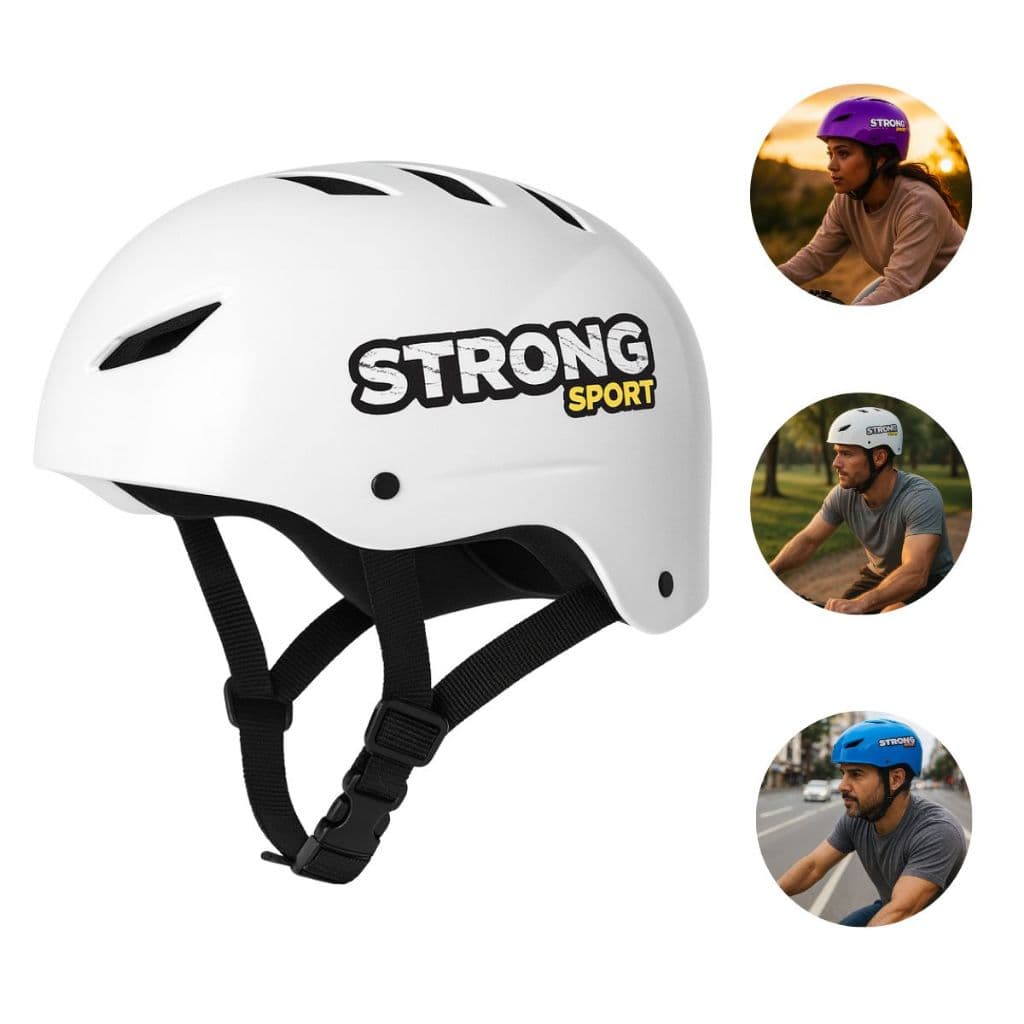 Capacete Ciclismo Bike Bicicleta Adulto Infantil Unissex Skate Patins Patinete