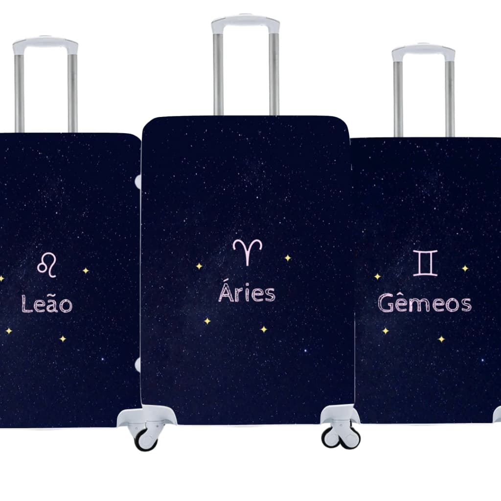 Capa de Mala Signos Estilo e Proteção para Suas Viagens