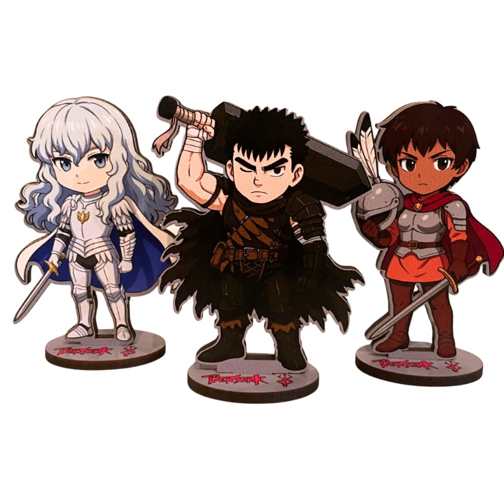 Totem Berserk Guts Casca Griffith anime colecionaveis decoração presente otaku estilo action figure