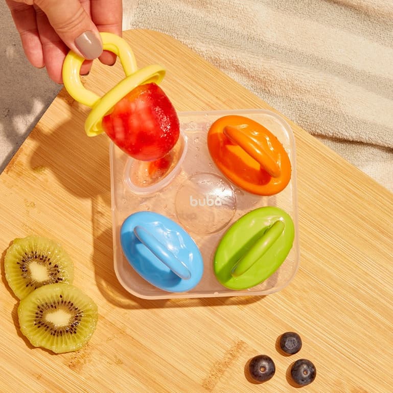 Kit Forminha Divertida Para Picolé Bebê Infantil 25ml Buba