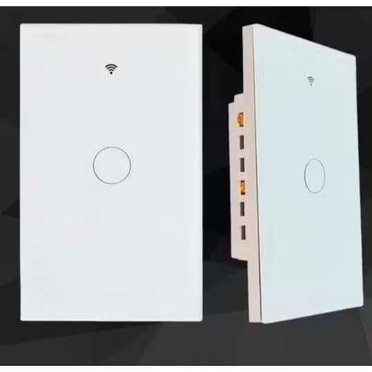 Interruptor Inteligente Touch Wi-Fi 1/2 Botão Smart Automação,Compatível Google Alexa Smart Tuya