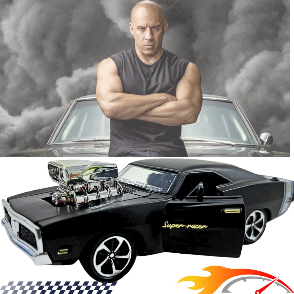 Carrinho de Metal Opala Dodge Charger Ferro Clássico Antigo Miniatura Lincoln