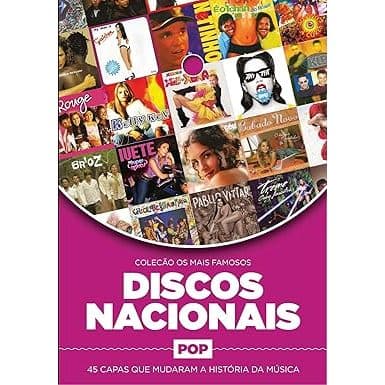 Coleção Os Mais Famosos Discos Nacionais: Pop Capa comum