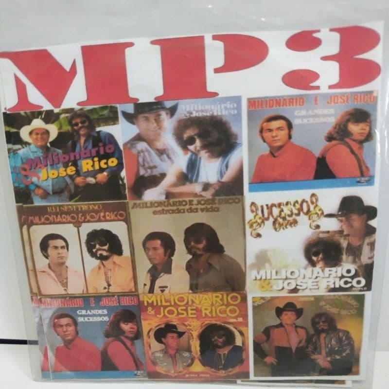 MP3 Milionário e José Rico discografia