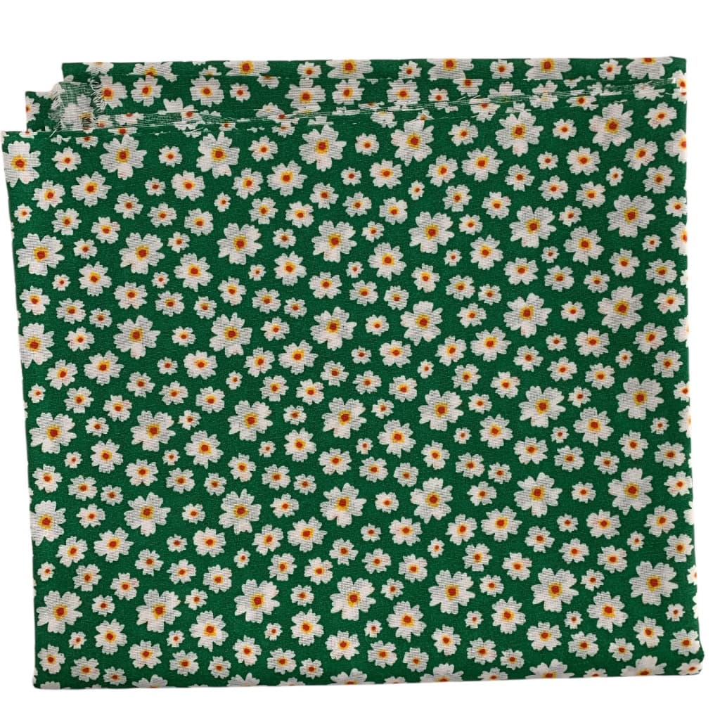 Tecido Estampado Floral Percal Artesanato 1M x 2,20 Largura Costura Decoração