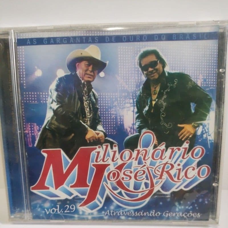 cd Milionário e José rico atravessando gerações novo lacrado