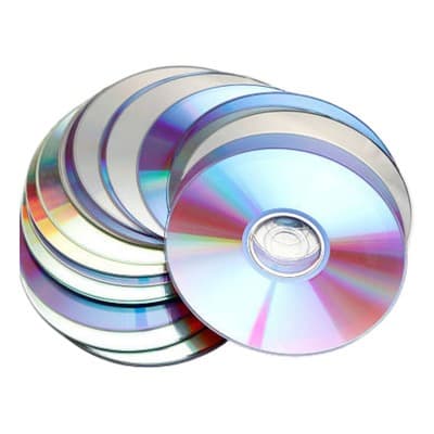 Lote com 100 Cds Usados Para Artesanato Decoração Festas