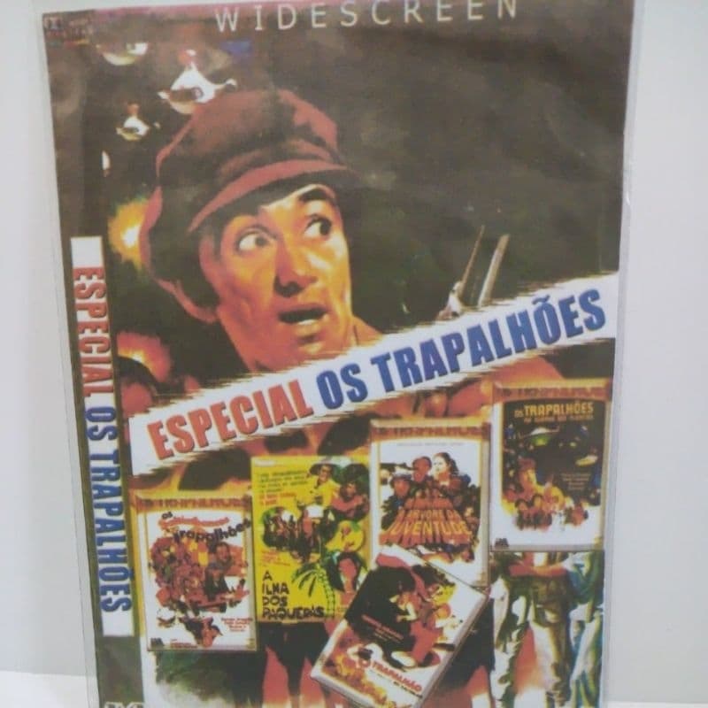 dvd os trapalhões 5x1 raridade