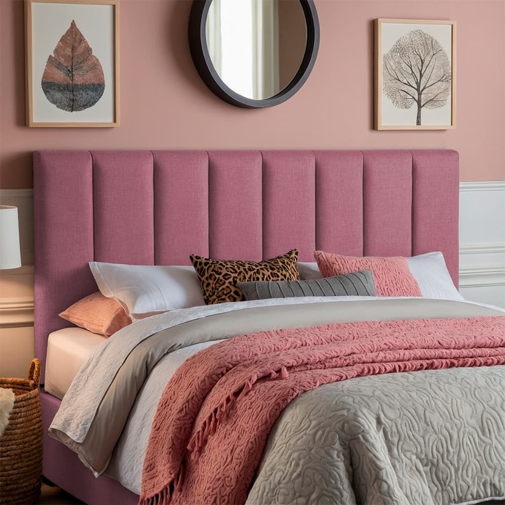 Kit 10 Cabeceiras Estofadas Premium Adesiva Modular 45x20 cm Para Cama Box Casal - Envio Imediato