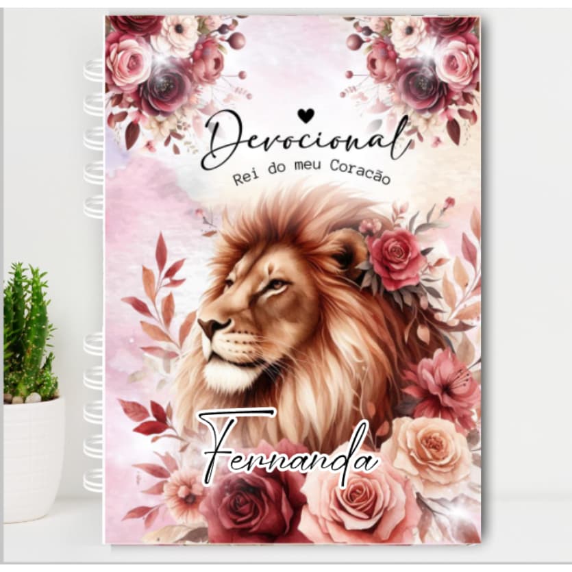 Caderno Devocional - Rei do meu coração