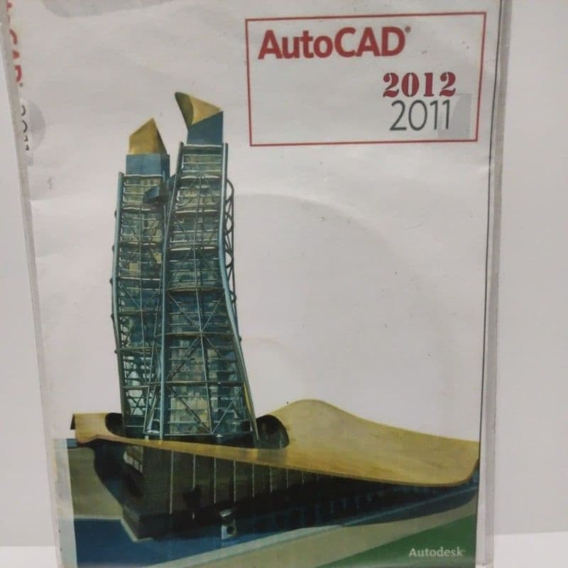 AutoCAD 2012 duplo raridade