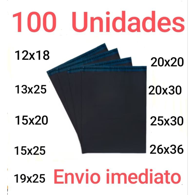 Embalagem saquinho de Envio 100 unidades Envelope saco