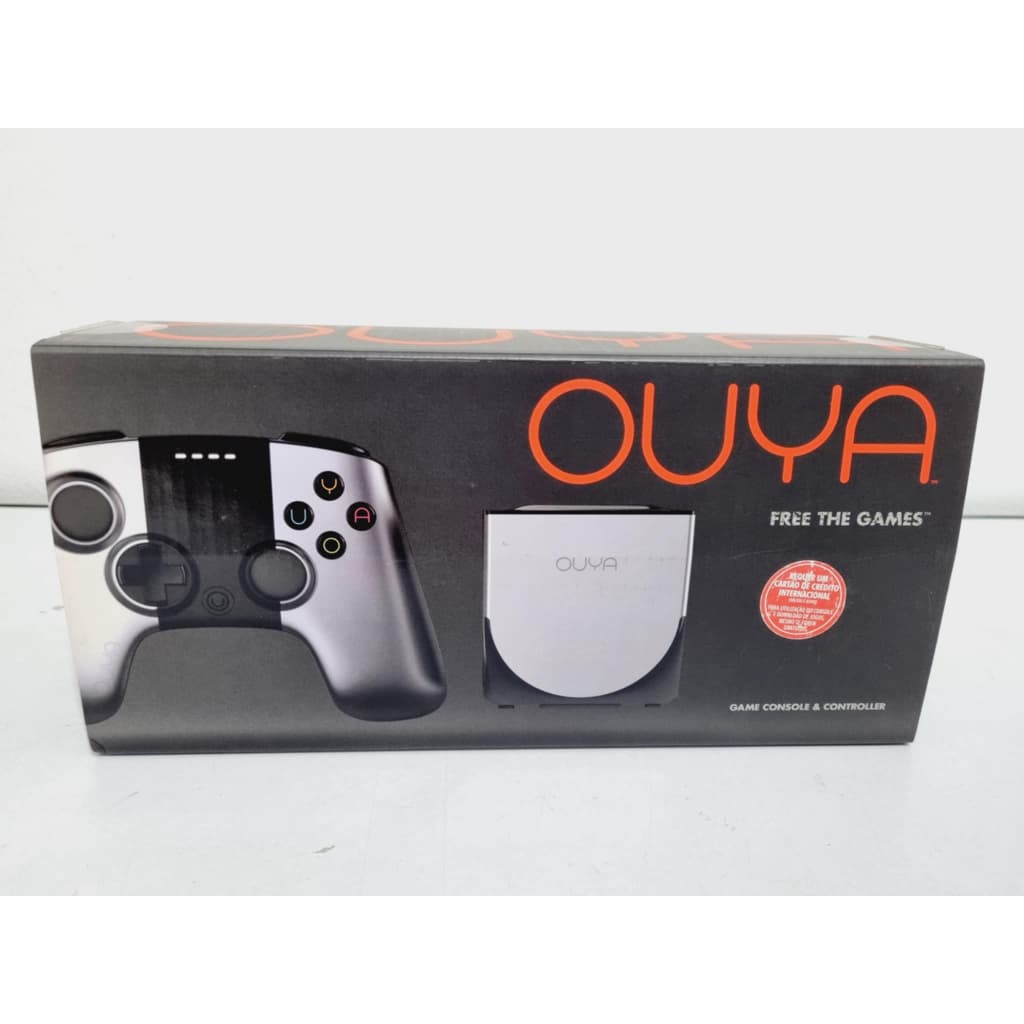 322- Console Ouya Caixa aberta (LEIA)
