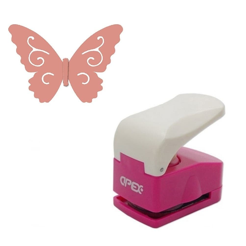Furador Scrapbook Para Papel Borboleta Vazada e Emboss - Vários Modelos e Tamanhos