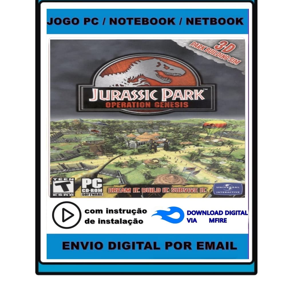 Jurassic Park Operation Genesis - Pc