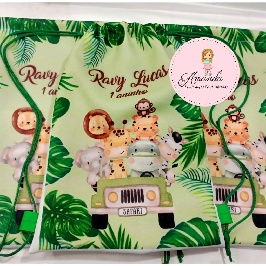 Mochila Sacolinha Personalizada