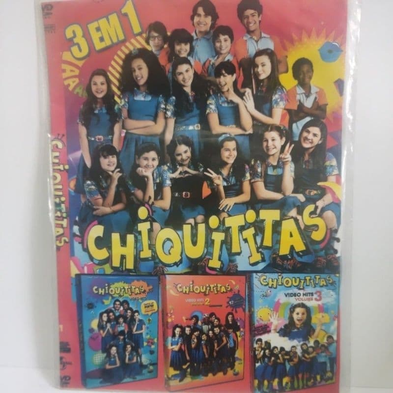 dvd Chiquititas 3x1