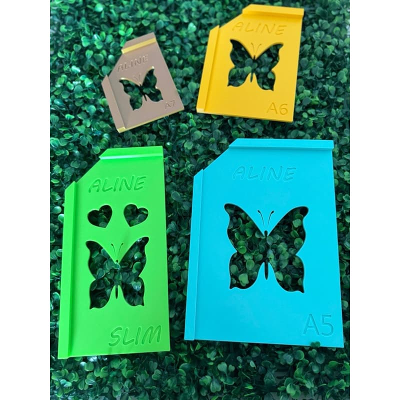 Regua Refiladora A5, A6, A7 e Slim Base de Corte Papelaria